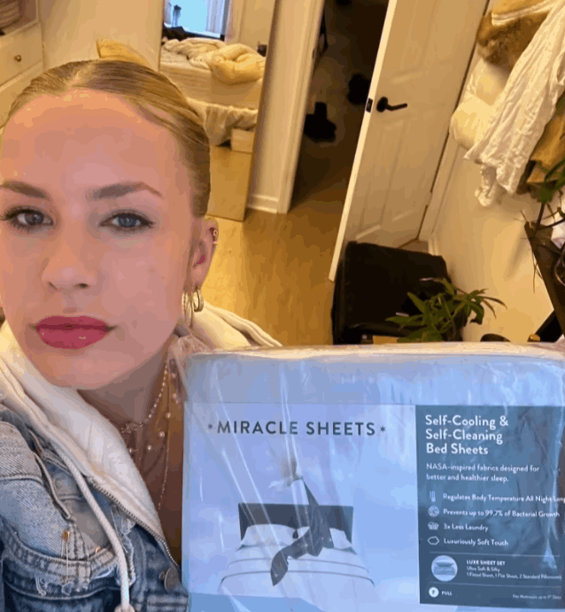 miracle sheets testimonial Una S.