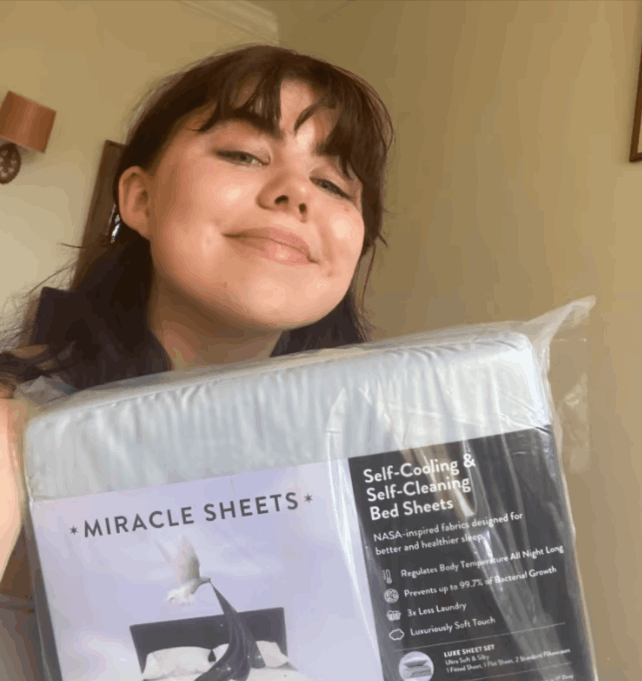 miracle sheets testimonial Katy W.
